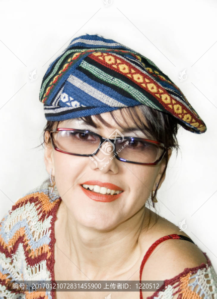 美麗的女孩的嬉皮士