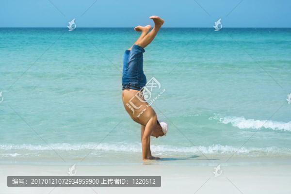 海灘上的人