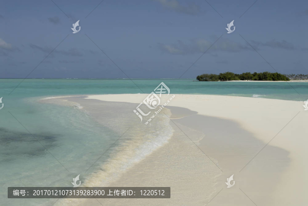 沙漠馬爾代夫島