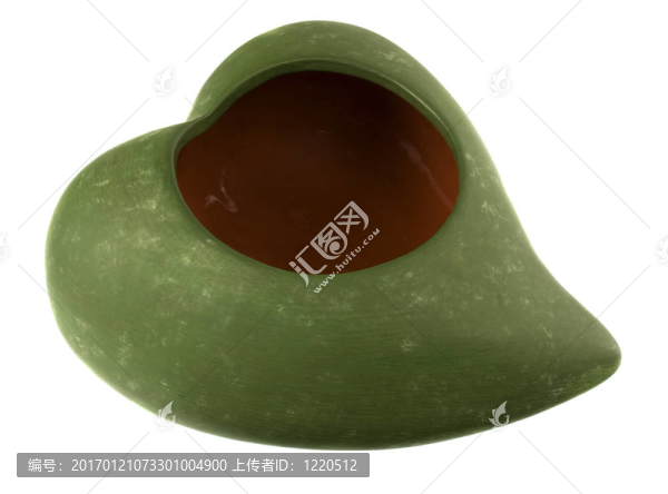 粘土葉狀花碗