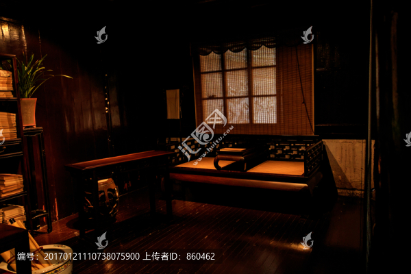 古代書房內(nèi)景