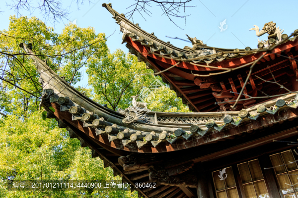 屋檐屋角飛檐斗拱,江南木建筑