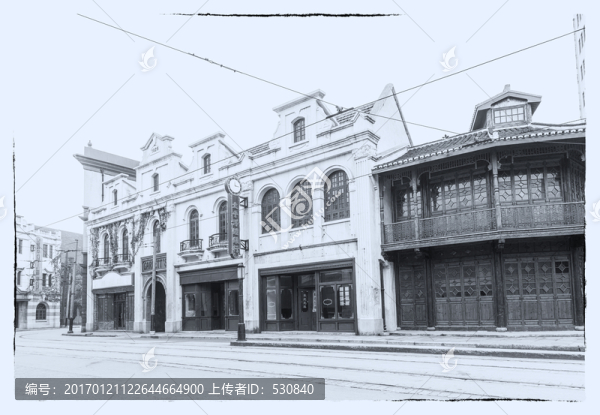 老上海街景