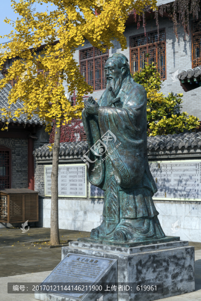 孔子銅像