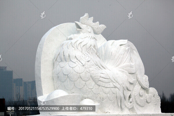 雪雕,雪