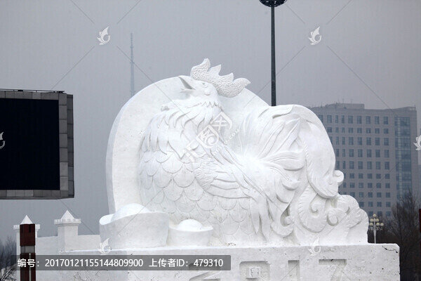 雪雕,雕塑