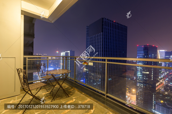 陽臺休閑茶座