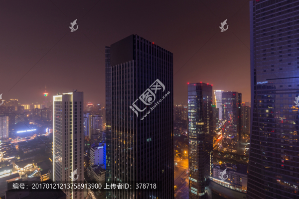 成都市東大街夜景