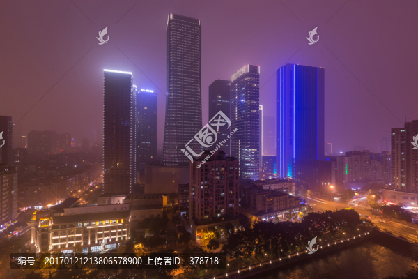 成都市東大街夜景