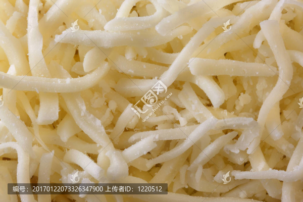 切碎的干酪奶酪