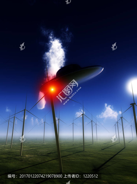 不明飛行物和Wind,Turbine