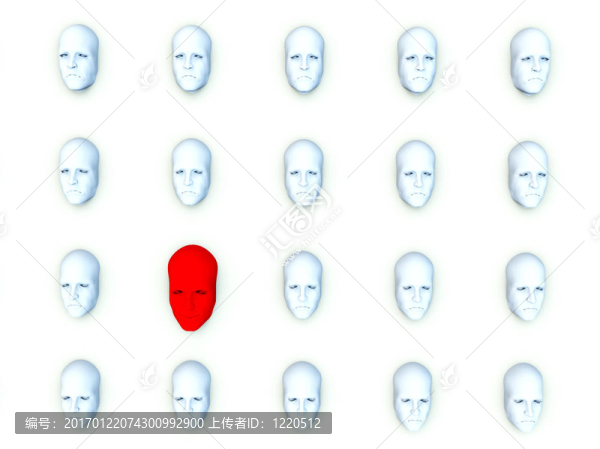 獨(dú)特的笑臉