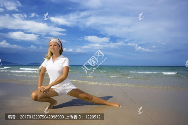 早操。健康的生活方式