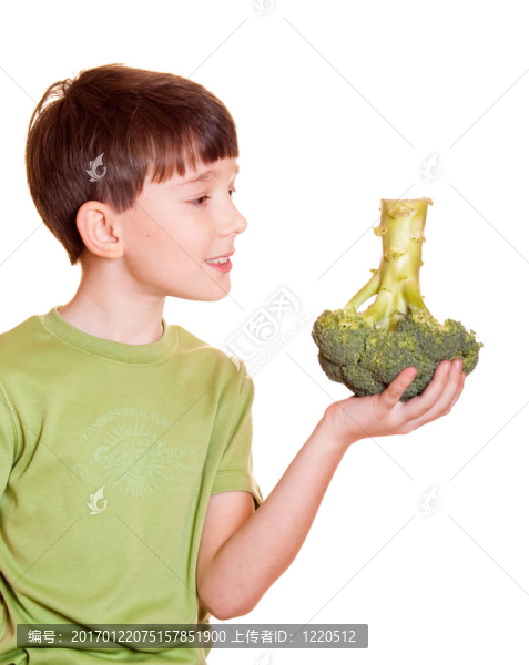 男孩西蘭花