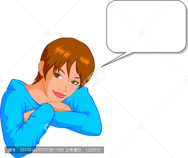 說話的女人