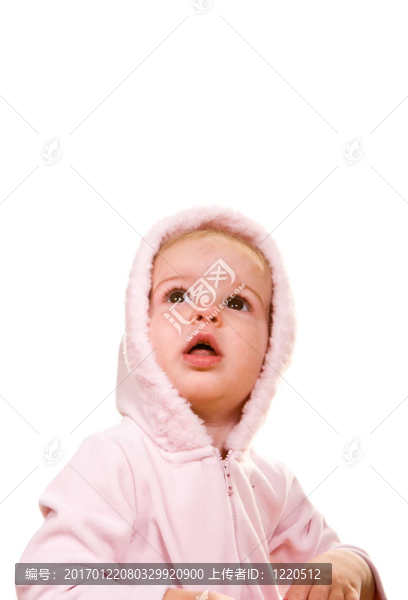 嬰兒粉紅色的抬頭