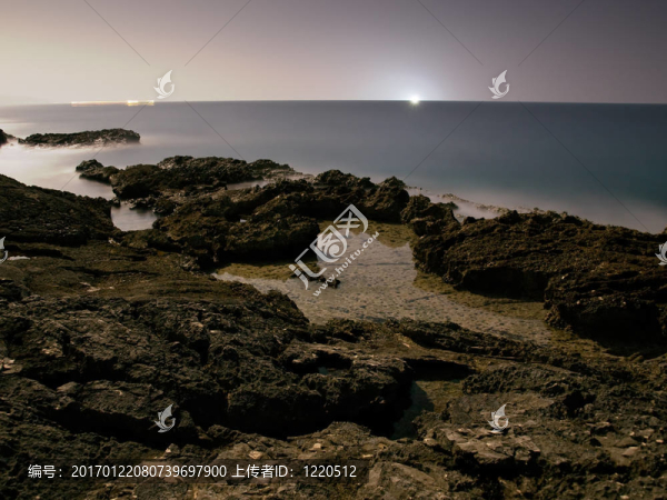 海岸的月光