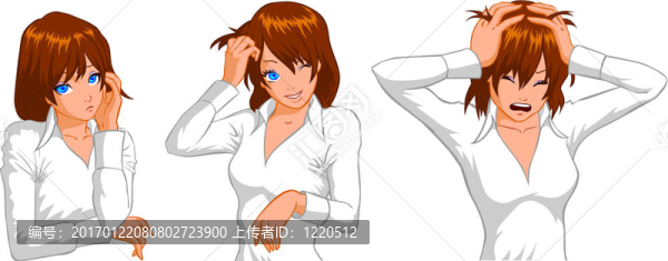 女人的表情