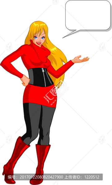 說話的女人