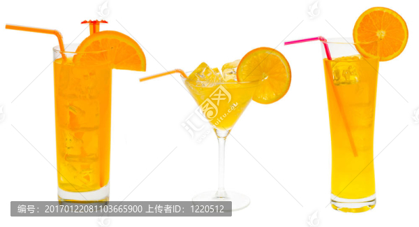 橙汁雞尾酒集合
