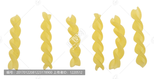孤立的意大利面食