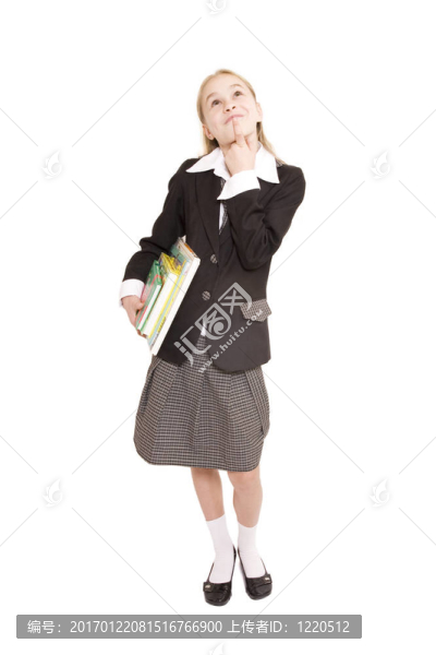 女孩的書