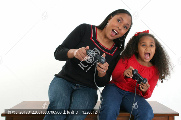 母親和Daughter,Video,Games