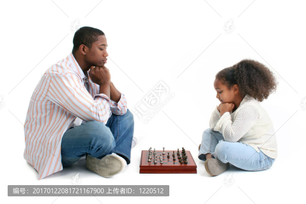 父親女兒象棋比賽