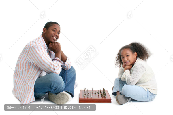 父親女兒象棋比賽