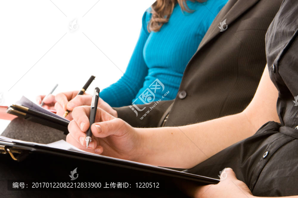商務(wù)人士記筆記