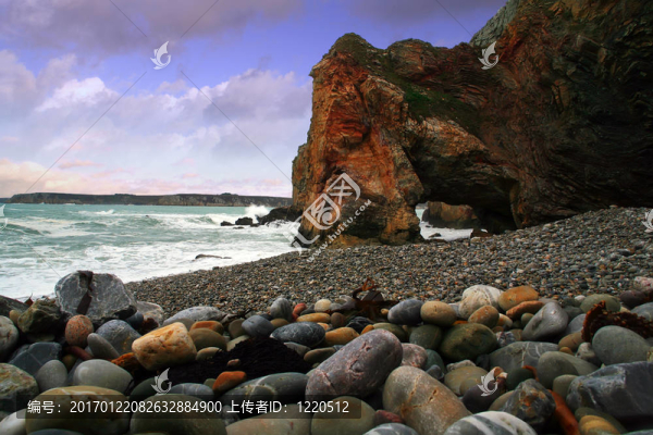 巖石的海岸線Pointe,de迪南-匯圖網(wǎng) www.fosd68.com 巖石的海岸線Pointe,de迪南