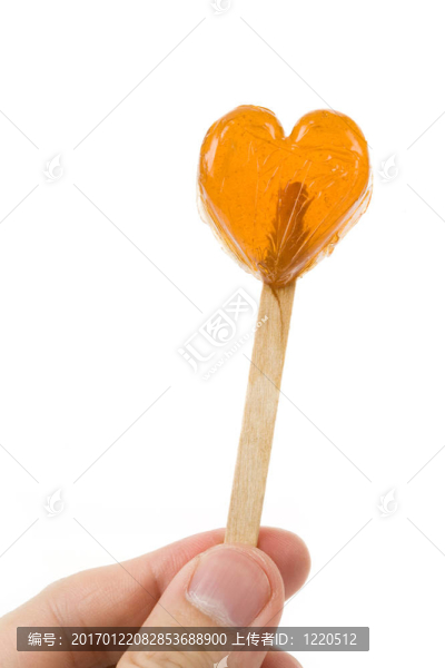 Lollipop的心的形狀