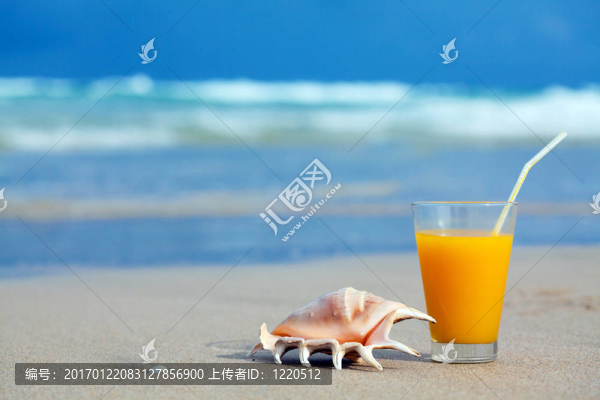 一杯橙汁