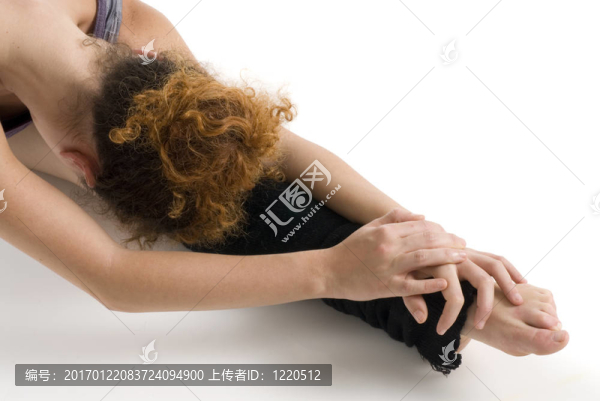 舞者伸展