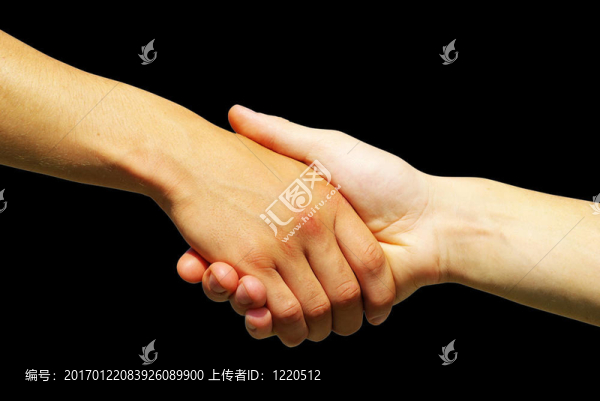 手