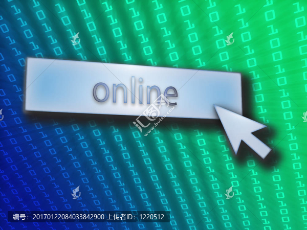 在線按鈕