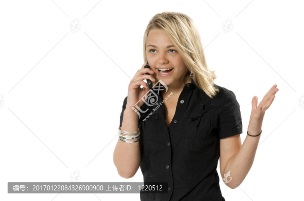 帶手機的女孩