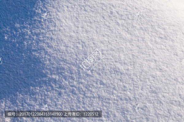 清新自然的雪