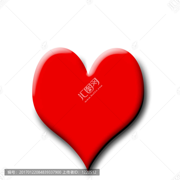 紅色的心