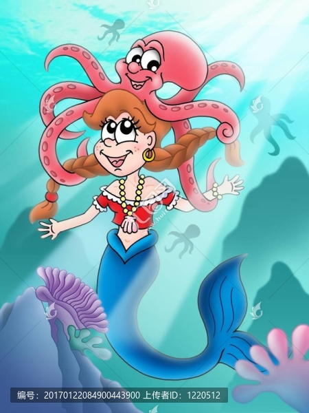 可愛的章魚章魚