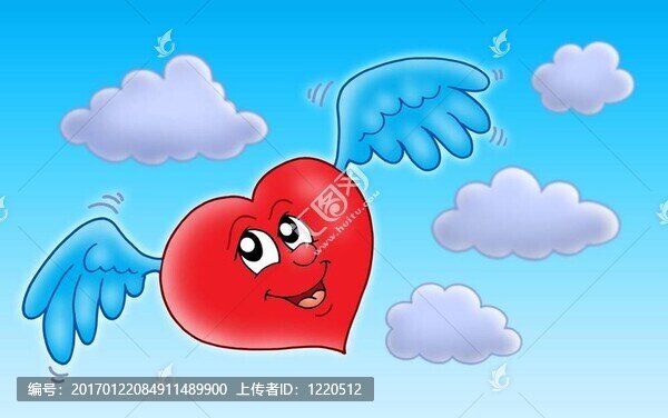 藍(lán)天上飛翔的心