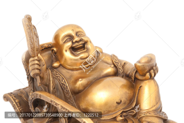 歡快的黃金酒店。中國(guó)財(cái)富之神。