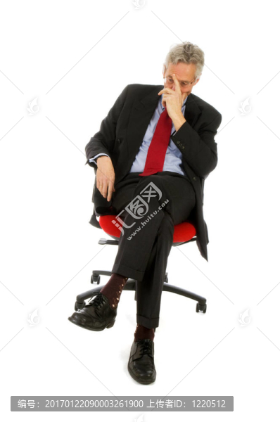 傷心的商人