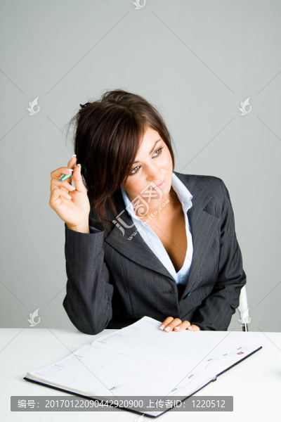 年輕的女商人