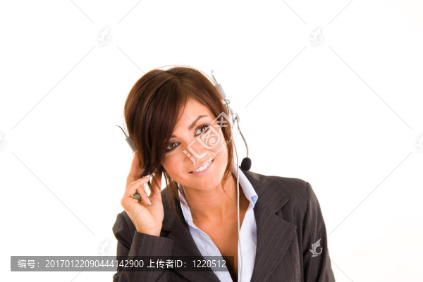 年輕的女商人