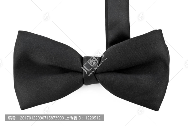 白色的黑蝴蝶結(jié)領(lǐng)帶