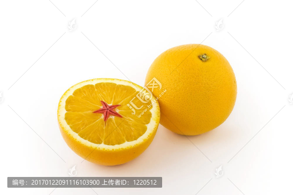 白色的兩個檸檬