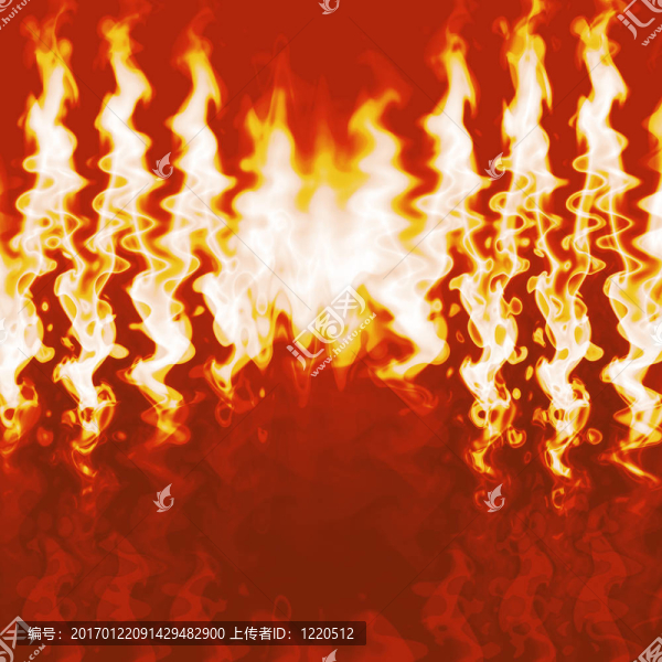 火紅的火焰
