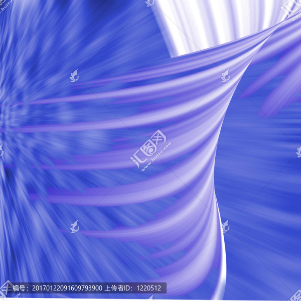 藍(lán)色的波浪形曲線