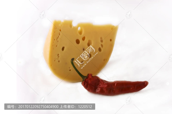 白干酪和胡椒粉